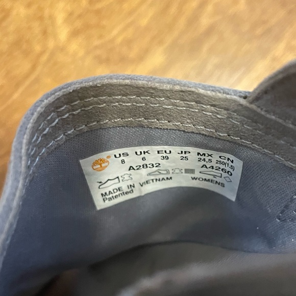 Timberland Grey Espadrille Wedge Sandal 8 - Picture 10 of 11